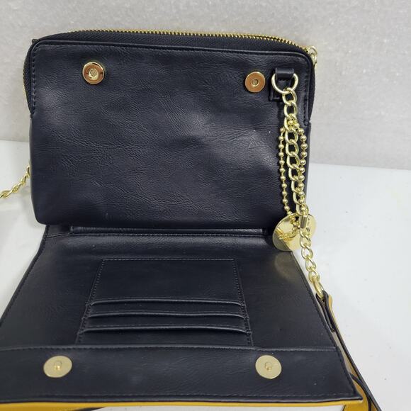 Steve Madden Gold Crossbody Small Purse 9924-1Clo2 - Picture 3 of 7